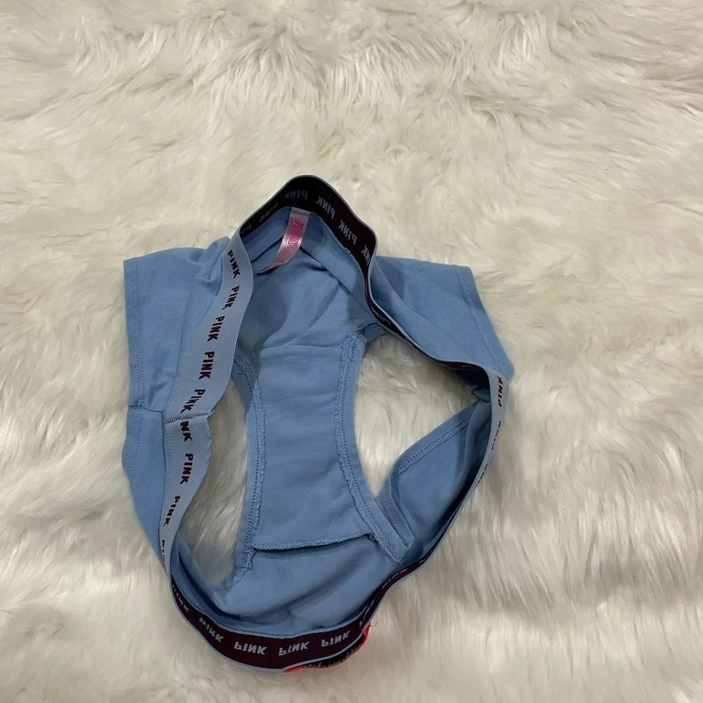Y2K PINK Victoria's Secret Blue Underwear